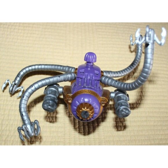 Spider-Man Spider Power DOCTOR OCTOPUS Doc Ock 1999 ToyBiz Arm Assault Octobot - Picture 5 of 5